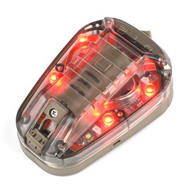 rdzzwxw Tactical Helmet Light Military, 4 Modes with IR Strobe/Constant + Constant Red Light + Constant Red & Strobe White LED, Survival Signal Identification Light for Outdoor Sports