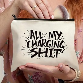 ZOCIGIFTS Makeup Bag for Women Travel - Zipper Cosmetic Storage Bag with Vibrant Designs, Soft Fabric & Multi-Use Functionality (Gift for Birthdays, Graduation, Christmas) (Style J)