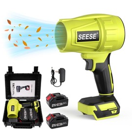 Cordless Leaf Blower Violent TurboFan,BrushlessPure Copper Motor With Battery,CordlessTurbo Super Power Air Duster, Handheld PowerfulDryer for Car,Car Drying after Wash, SnowRemoval:_500G-Wind Thrust