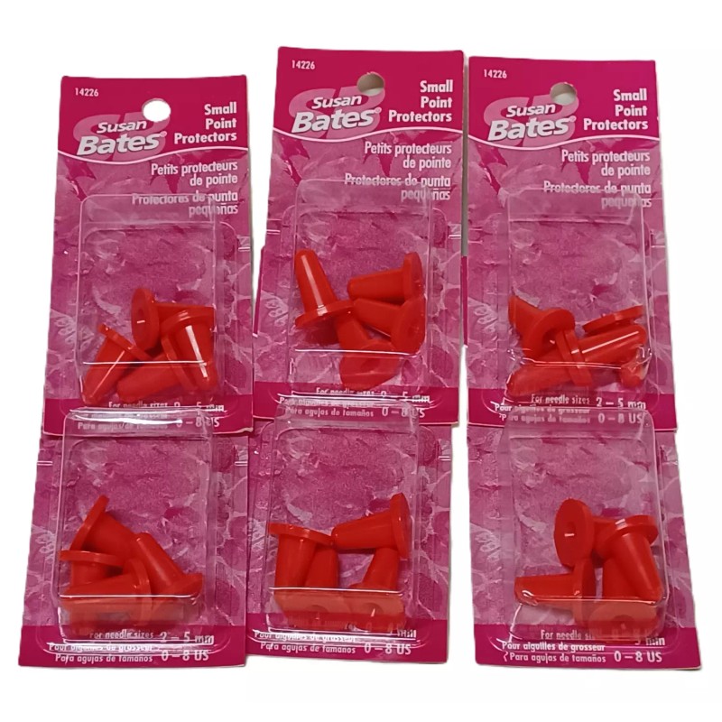 Susan Bates Knitting Needle Point Protectors - Small Point Protectors