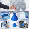 4 Pack Magical Ice Scraper, Round Snow Scraper for Car