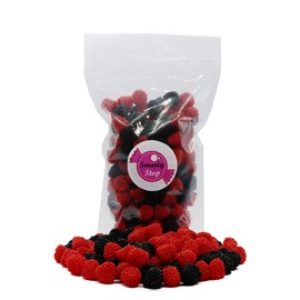 Haribo Gummy Candies by Smarty Stop (Raspberries and Blackberries, 5 Pound (Pack of 1))