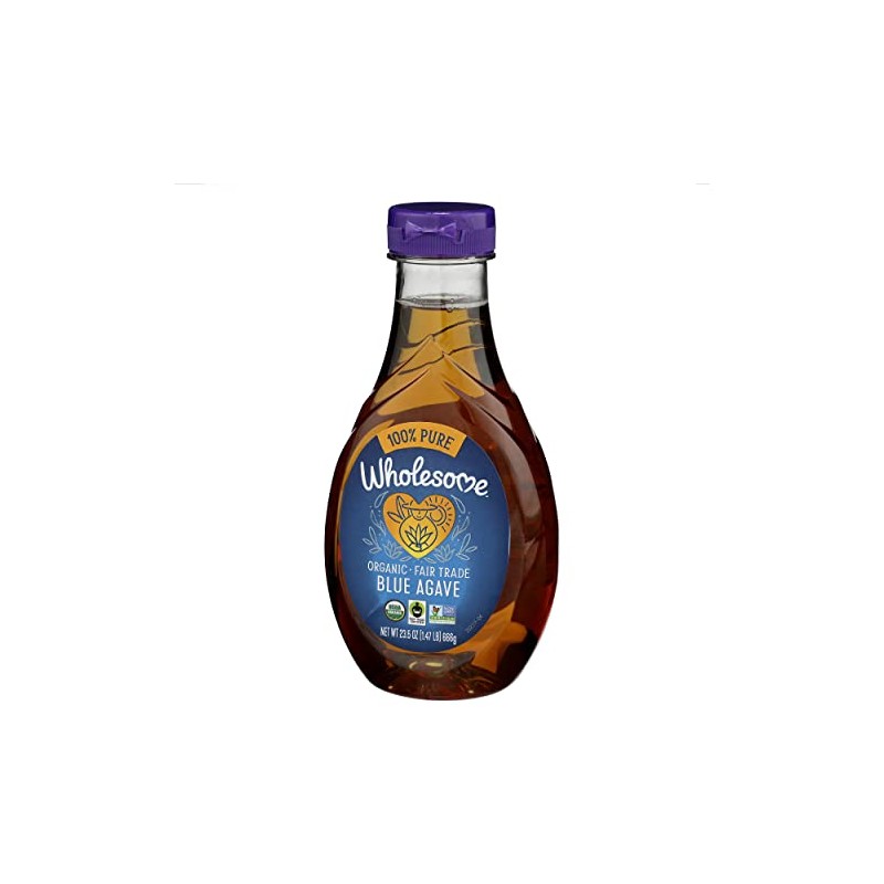 Wholesome Sweeteners, Blue Agave, Light, Organic, 23.5 oz