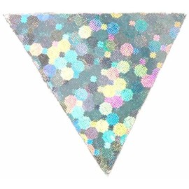 Décore Moi Decore Moi Holographic Triangles Body Glitter, Silver, 11 Gram