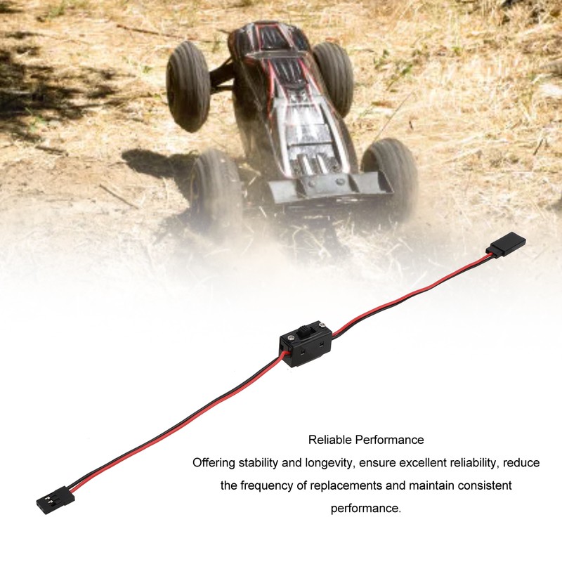 4Pcs RC JR Style Power On Off Switch Versatile Sturdy