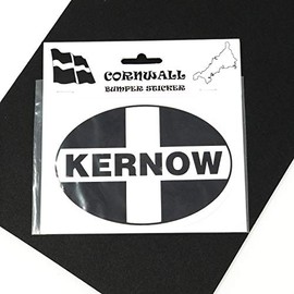 Kernow Cornish St Pirans Flag Car Sticker