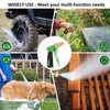 STYDDI Heavy Duty All Metal Adjustable Garden Hose Nozzle, Heavyweight