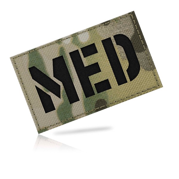 TAC5TAC - Parches tácticos médicos, infrarrojos, para IFAK, EMT, EMS,