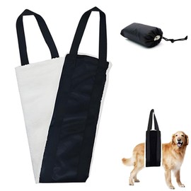 Tkxjry 1 Quantity, Dog Adjustable Walking Aid, Dog Carrying Aid, Walking Aid Dog Rear Front, Adjustable Dog Carrier Strap for Rear Legs, Lifting Harness for Dogs with Movement Problems