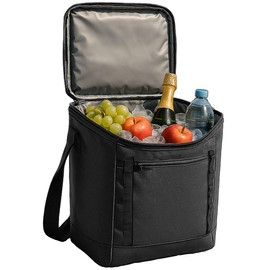 Xcase Kühltasche Rucksack: Kühlrucksack mit Schulterriemen und Vordertasche, mit Reißverschluss (Kühltasche für Camping, Thermo)