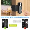 Doorbell Mount for Blink Doorbell No Drill Anti-Theft Video Doorbell