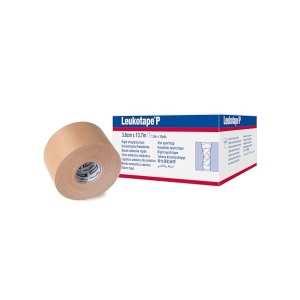 Leuko Leukotape P Adhesive Strapping Tape – for Sports Injuries,
