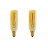 Feit Electric 40-Watt T8 Dimmable Incandescent Amber Vintage Edison Light
