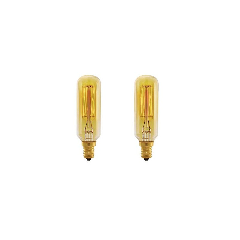 Feit Electric 40-Watt T8 Dimmable Incandescent Amber Vintage Edison Light