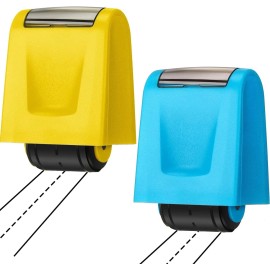 Unbranded 2pk Handwriting Line Stamp Roller Dashed Handwriting Lines Practice Roller Stamp
