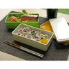 Miyoshi Seisakujyo 0101-0038 GEL-COOL Lunch Box, Integrated Ice Pack, Square,