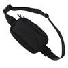 Waist Bag Double Layer Large Capacity Adjustable Strap Waterproof Nylon