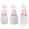 E-Simpo 4pcs Gx23 to E26/E27 Lamp Base Holder Socket Adapter,