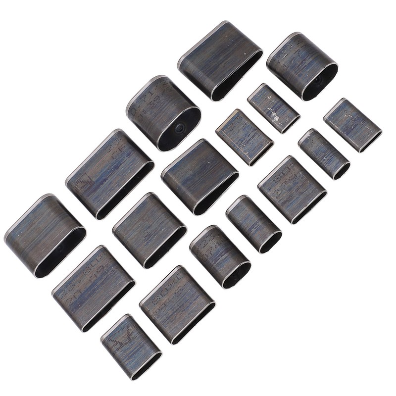 17 Pcs Oval Leather Punching Die Set Mold Cutting Kit