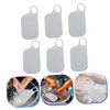 Levemolo 6pcs Portable Stripe Texture Clothes Washboard -sided Scrubbing Board