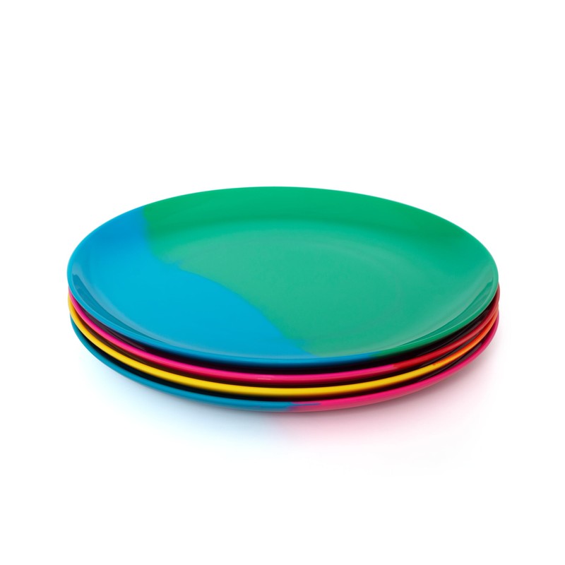 BlissHome Pure Prue Leith Melamine Side Plates Set of 4