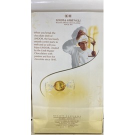 Lindt NEW Lindt LINDOR White Chocolate Truffles 5.1 oz Bag - FREE SHIP