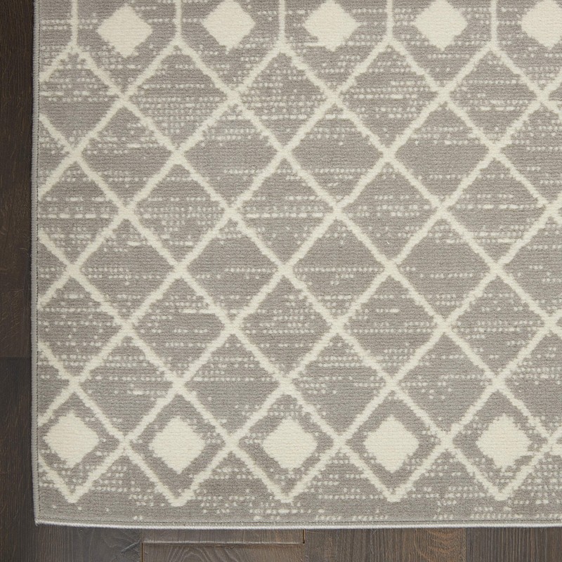 Nourison Grafix 6'x9' Grey Area Rug