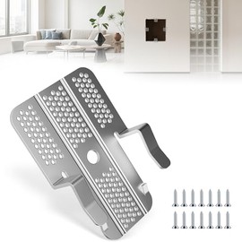 32 Pack Drywall Repair Clips,Easy Install Drywall Clip 1/2 Inch,Professional Hole Repair Patch Kit for Wall and Sheetrock, Strong Metal Backing Clips with Screws for Home Improvement