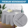 H.VERSAILTEX Rectangle Linen Textured Table Cloth Thick Fabric Wrinkle Free
