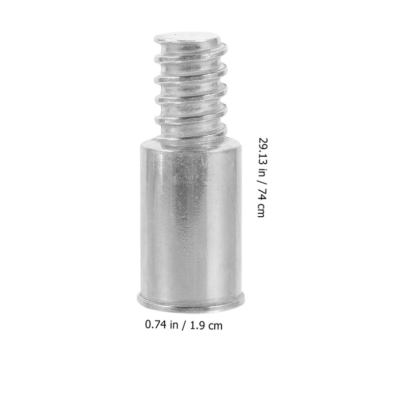 OSALADI Telescopic Rod Suite Connector Threaded Handle Tips Broom Handle