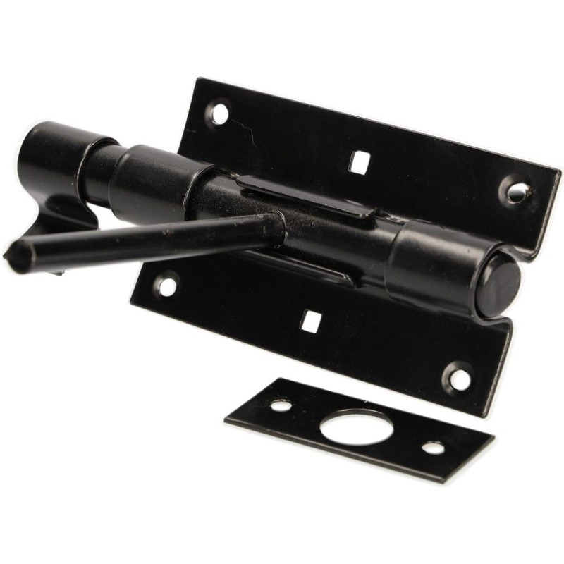 KOTARBAU Door Bolt Bolt 100 mm Double-Sided Gate Bolt Lock