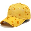 XYIYI Unisex Classic Cotton Baseball Cap Adjustable Baseball Cap, Yellow