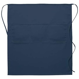 DayStar Apparel 123 Three Pocket Full Bistro Apron, Navy