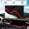 Blazeray Dashboard Cover Mat Pad Carpet Custom Fit for Nissan