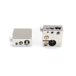 KnuKonceptz Ultimate Positive and Negative Battery Terminal Pair with OEM Top Post Adapter