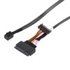 Mini SAS SFF-8643 to SFF-8639 U.2 4CH Connector Wire Cable