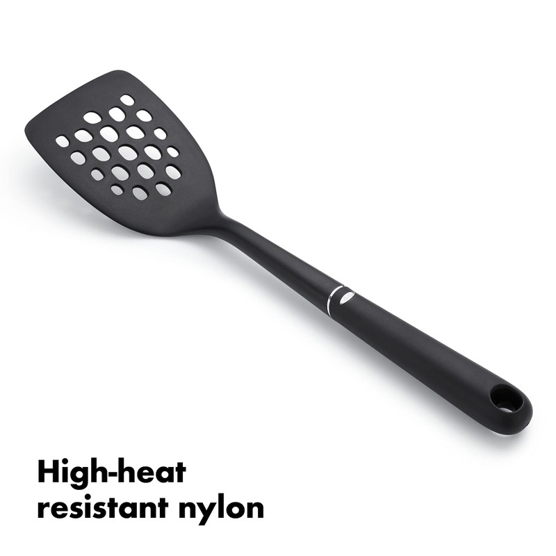 OXO GG 1190300BK Nylon Square Turner, Black