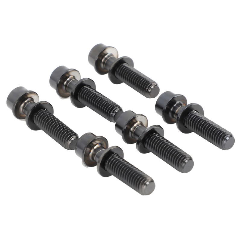 6PCS Bike Stem Bolts Titanium Alloy M5x20mm Bike Handlebar Stem