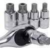 TA-VIGOR 2Pcs 1/4 Inch Drive 10mm 6-Point Deep Socket, Metric,