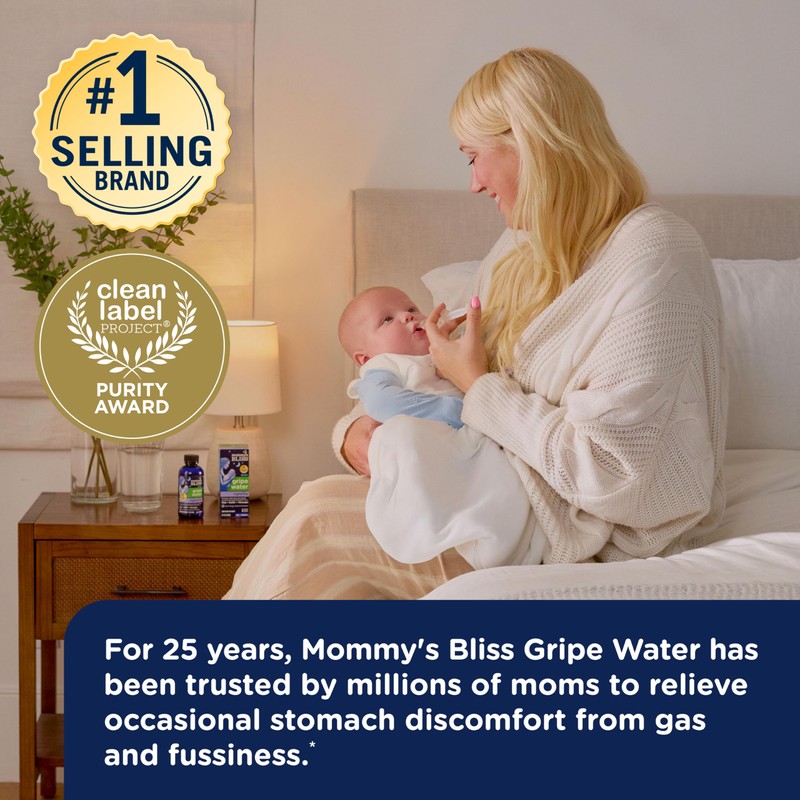 Mommy's Bliss Gripe Water Night Time, Gripe Water for Babies,