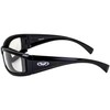 Global Vision Stray Cat 24 Auto-Darkening Photochromic Motorcycle Sunglasses Gloss