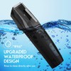 Vacuum Beard Trimmer for Men Rechargeable, IPX6 Waterproof Mustache Trimmer