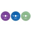 3PCS Set Glass Cutting Disc Green Blue Purple Super Slim