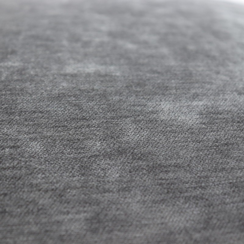 Kawashima Woven Selcom Cushion Cover Okka, Dark Gray, 17.7 x