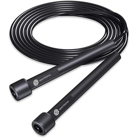 Sportisimo - Cuerda para saltar - 3 m ajustable - PVC premium con manijas cómodas y giro rápido - Ideal para cardio, pérdida de peso y entrenamiento funcional