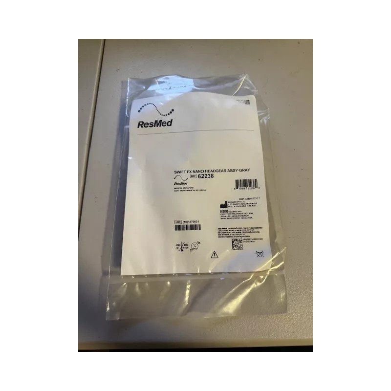 ResMed Gray Headgear Assembly with Back Strap for Swift FX