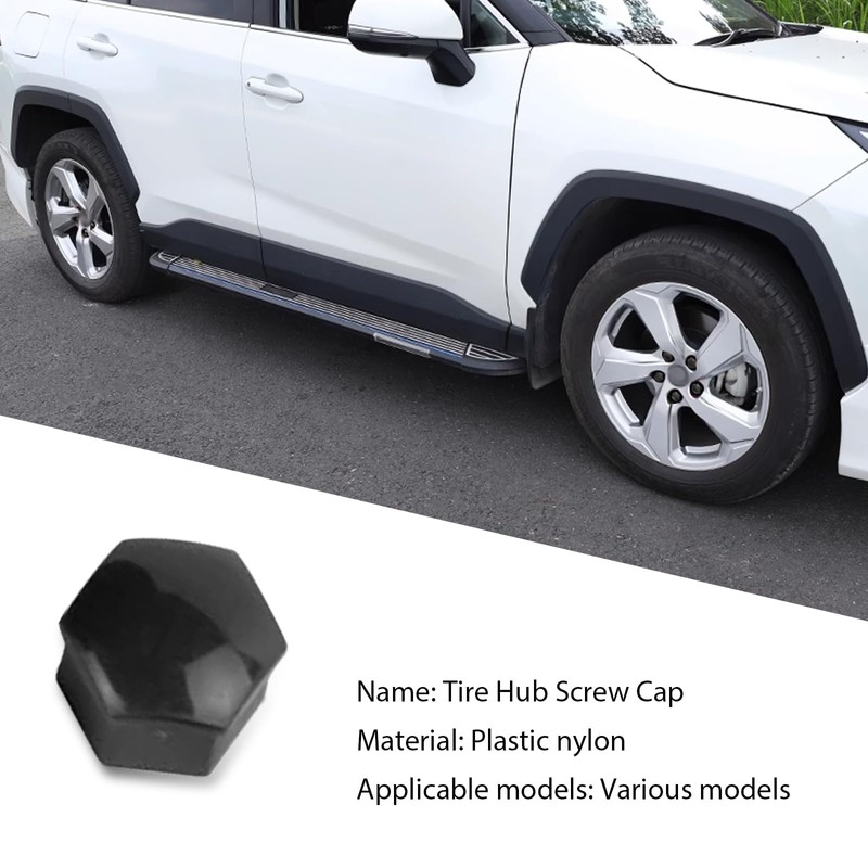 21 PCS Car Hub Protective Cap, 0.75"/19mm Plastic Nylon Anti-Rust
