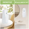 2 Pcs Automatic Air Freshener Dispenser,Wall-mounted Automatic Adjustable Fragrance Aerosol