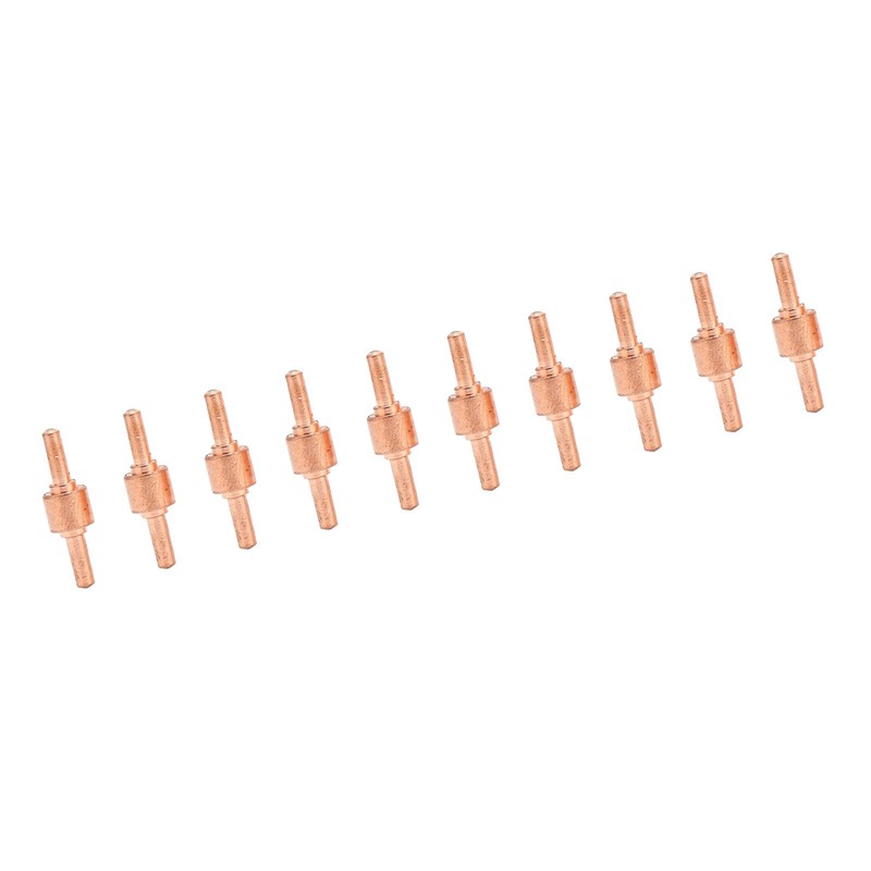 Electrode Nozzles Cups Kit Short PT‑31 Copper Consumables Welding Machine