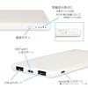 Gourmandise MF-393NV Miffy Li-Polymer Charger, Ghost Play